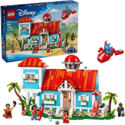 Klocki LEGO 43268 Domek na plazy Lilo i Sticha DISNEY